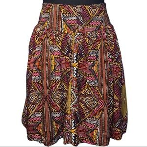 Vince Camuto Colorful Print Skirt